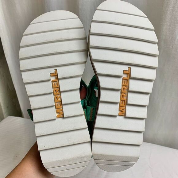 New Merrell Adjustable Buckle Sandals Alpine Strap Mint 10 - Picture 3 of 4